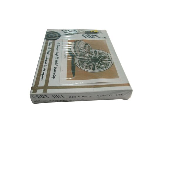 Vintage Art Metal Engraving Kit Using A Dart 101 Pottery Design Open Box Unworke - Picture 9 of 10